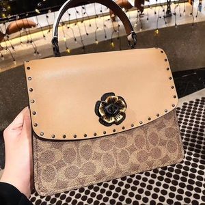 Coach Parker Leather Handbags